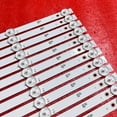 thumbnail image 4 of 12pcs/kit LED Backlight Strips For 60" TV RCA RNSMU6039 PROSCAN PLED6055 JL HRS_SQY60A114_6X12_2W_MCPCB 12mm_V1 AE0110511 AE0110696 V1-96965, 4 of 6