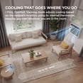 thumbnail image 6 of TCL 5,000 BTU Window Air Conditioner (White) - Cools up to 150 sq ft, High-Efficiency with up to 16% Energy Savings, 3-in-1 Cooling, Fan, & Dehumidifier, Comfort Tracking Remote - W5WC72, 6 of 23