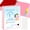 Pink, variant on CTCMSP 1 inch 3 Ring Binder with Dividers Tab,Plastic File Dividers Binder Organizer Fits 200 Sheets of 8.5x11 Paper,Heavy Duty Customizable Clear Cover Binder for School Office
