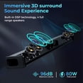 thumbnail image 2 of Barra de sonido OXS S3 para TV, cine en casa, 80 W, Bluetooth 5.0, 3 ecualizadores, 2 of 4