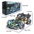 thumbnail image 3 of Remote Control Remote Control Car Spray Stunt Car Music Light Double Remote Control Gloves Control Boy Toy, 3 of 6