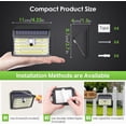 thumbnail image 4 of Claoner Solar Lights Outdoor 126 LED Wireless Motion Sensor Security 3 Modes Wall Lights, 4 Pack, 4 of 9