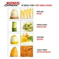 thumbnail image 3 of Starfrit Electric Rotato Express Electric Peeler - 2 Spare Blades - Safe & Easy to Use - Effortlessly Peels Vegetables and Fruit, 3 of 9