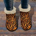 thumbnail image 2 of Whosucclay Flannel Womens and Girl Snow Boots Ankle Booties Waterproof Winter Boots Slip on Fashion Boots No Slip Boots, 2 of 6