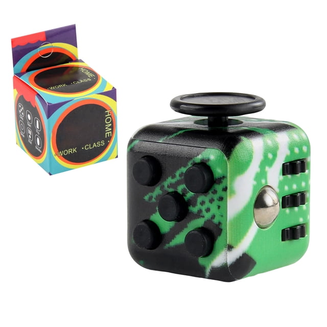 12-Piece Assorted Fidget Cube & Infinity Cube Collection, Multi-Shape Sensory Stress Relief Toys, Portable Handheld Calming Gadgets for Anxiety Reduction, Focus Improvement & Daily Relaxation Support