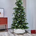 thumbnail image 3 of REJODA-Metal Christmas Tree Ring With Printed Snowflake, Tree Collar Skirt Base Stand for Decorations (Cream White), 3 of 4