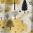 thumbnail image 2 of Designart "Fall Foliage Serenity III" Floral Blackout Curtain Single Panel, 2 of 4