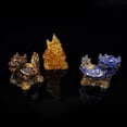 thumbnail image 2 of Natural crystal gravel glued dragon turtle ornament longevity faucet turtle home entrance decoration elderly celebratory birthday gift, 2 of 11
