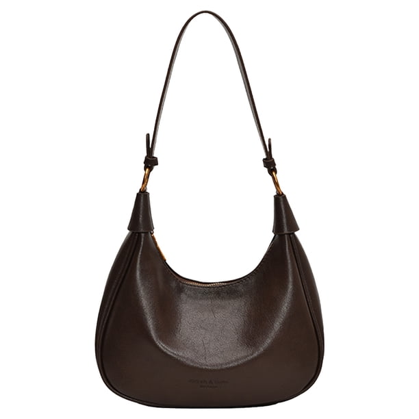 Crescent Bag Bolso Hombro para Mujer Correa Ajustable PU Cuero