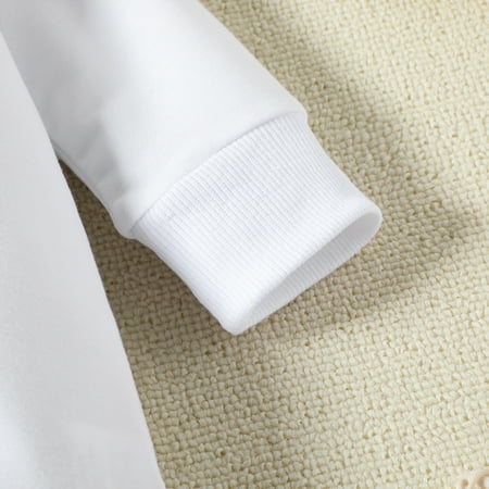 

Vedolay Bodysuits for Baby Easter Boys Jumpsuit One Piece Long Sleeve Rabbit Printing Design Casual Trousers White 0-3 Months