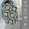 thumbnail image 6 of Black White Diamond Grid Hand Towels,Graphic Arrangement Hand Towels for Bathroom Set of 2 Bathroom Hand Towels Soft Absorbent Decorative Hand Towels for Kitchen Yoga Home Decor 14 x 28 in, 6 of 6