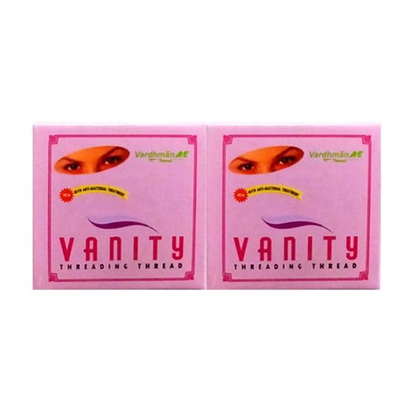 Hilo para depilación VARDHMAN Vanity, 2 carretes de 300 m, suave y resistente