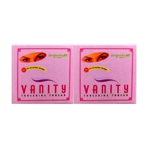 Hilo para depilación VARDHMAN Vanity, 2 carretes de 300 m, suave y resistente