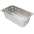 thumbnail image 1 of Winco SPJH-404 Quarter Size Steam Pan, Stainless, 1 of 5