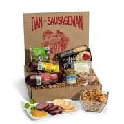 Dan the Sausageman's Cascade Gift Set with Smoked Sausage, Granola, and Sweet Hot Mustard