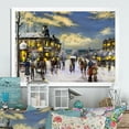 thumbnail image 1 of Designart Paris In Christmas Winter I Traditional Framed Wall Art, 1 of 4