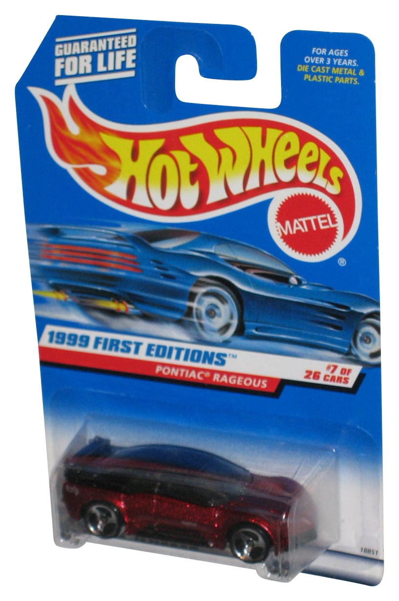 Hot Wheels 1998 First Editions Red Lakester Mattel Toy Car 12/40