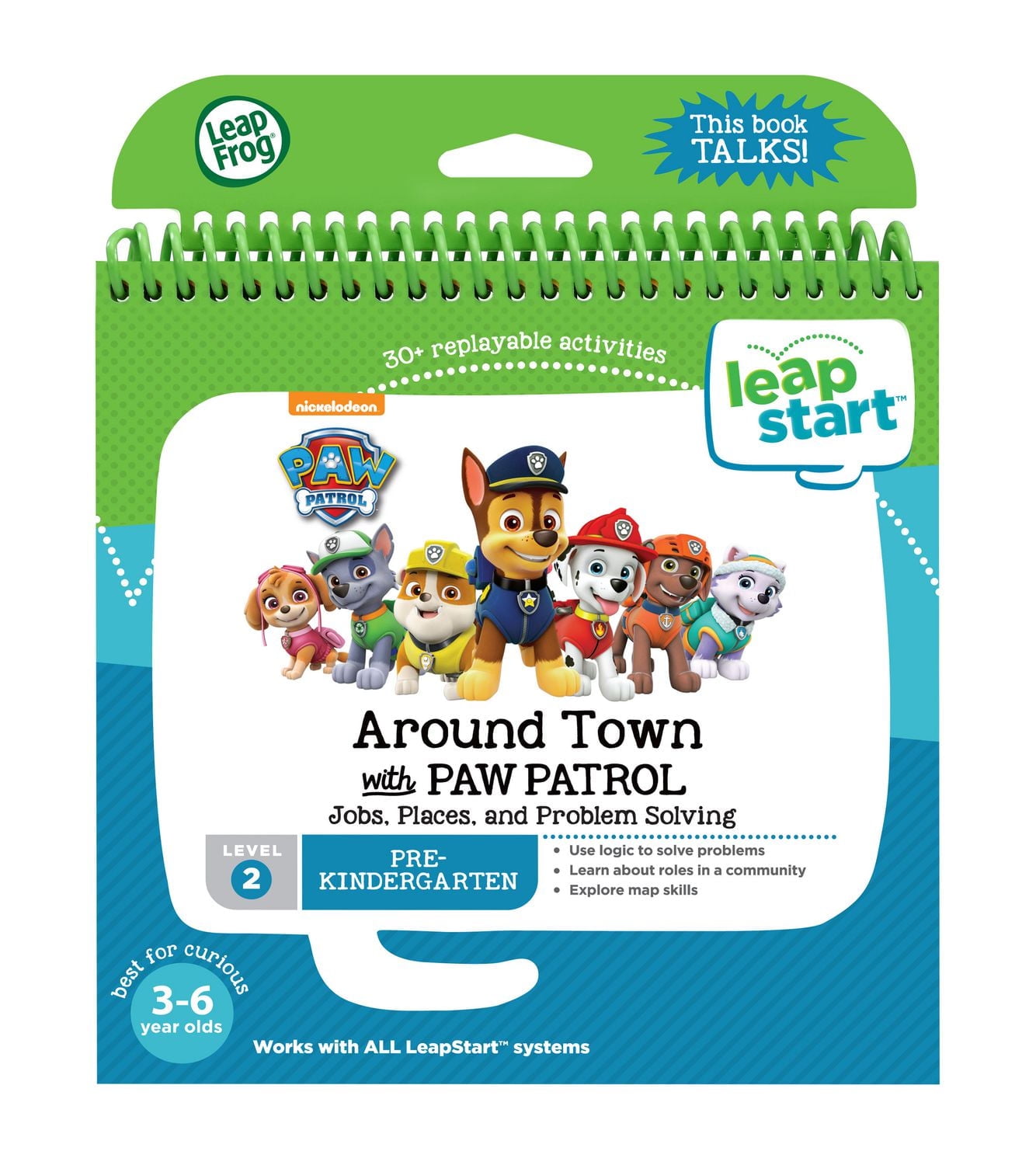 LeapFrog LeapStart around Town with PAW Patrol - English Version