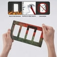 thumbnail image 4 of sign Switch Cover Decorative Wall Plate / 4-Gang 4-Decor / Standard Size 4.5x8 in, 4 of 5