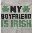 thumbnail image 2 of St Patricks Day Irish Boyfriend Women's Graphic T Shirt Tees Brisco Brands X, 2 of 6