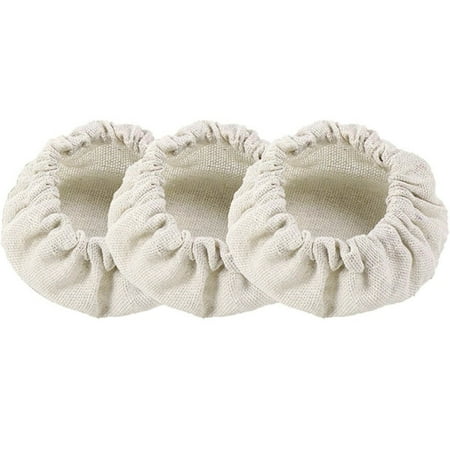 

YBWZH Clearance Glass&Bottle Yeast Fermentation Tank Cloth Lid Unbleached Reusable (Fits 3 4 Jar Mouths)
