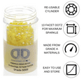 thumbnail image 2 of Diamond Dotz 2.8MM 12G Single Cylinder (1 Pack) Yellow AB - Freestyle Diamond Painting Beads, Diamond Art Beads, Replacement Drills, Loose Gems for DIY Crafts and Art Projects, 2 of 6