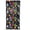 B, variant on Halloween Bat Pumpkin Ghost Rain Curtain Backdrop, Party Photo Booth Background Decoration, Spooky Hanging Drape Props for Home Bar