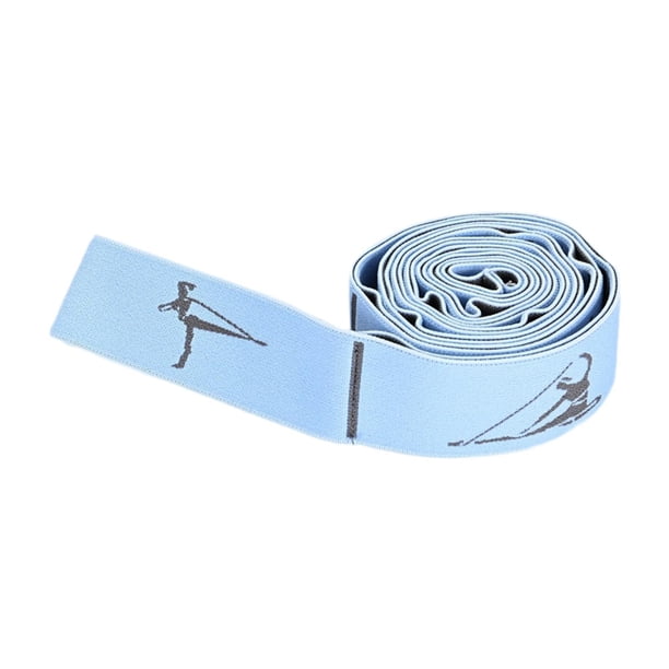 Correa de extracción de ejercicio de de estiramiento de Mejora la flexibilidad del cuerpo Portable Azul