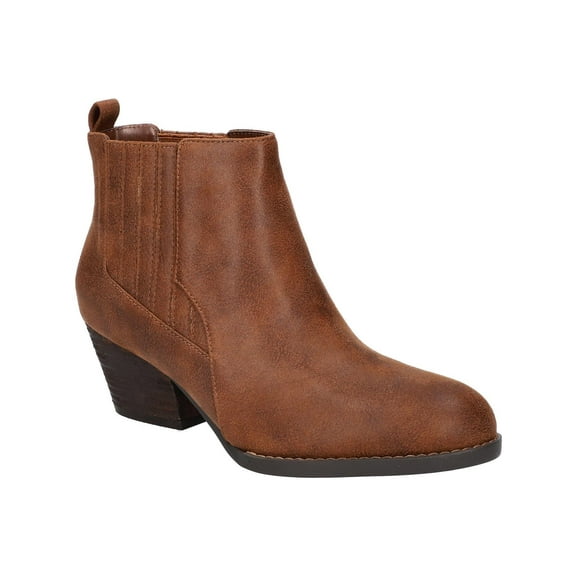 Bella Vita Womens LOU Leather Pull On Ankle Boots