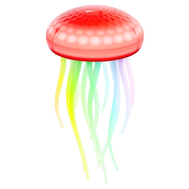 Lámpara Medusa Creativa LED RGB Degradado Tentáculos Flexibles para Bebés Adolescentes