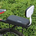 thumbnail image 2 of Fdit Bicycle Back Seat Bike Bicycle Child Back Rear Seat Cushion Backrest Armrest Footrest Set Accessory, 2 of 7