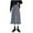 Gray, variant on Maoxin Women's Skirts Womens Summer Solid Color Elastic Loose Skirt ,Black,M