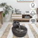 thumbnail image 3 of Cat Drinking Fountain, Silent Quiet Cat Water Dispenser Ceramic, Black(,) TA, 3 of 3