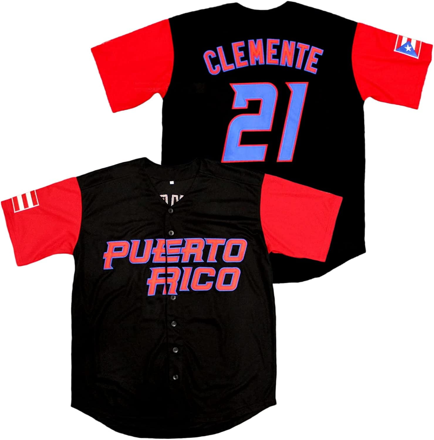 Baez #9 Men's Baseball Jersey Puerto Rico World Game Classic Stitched Shirt, Size: Small, White