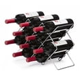 thumbnail image 2 of Mango Steam 10 Bottle Countertop Wine Rack (Silver), 2 of 10