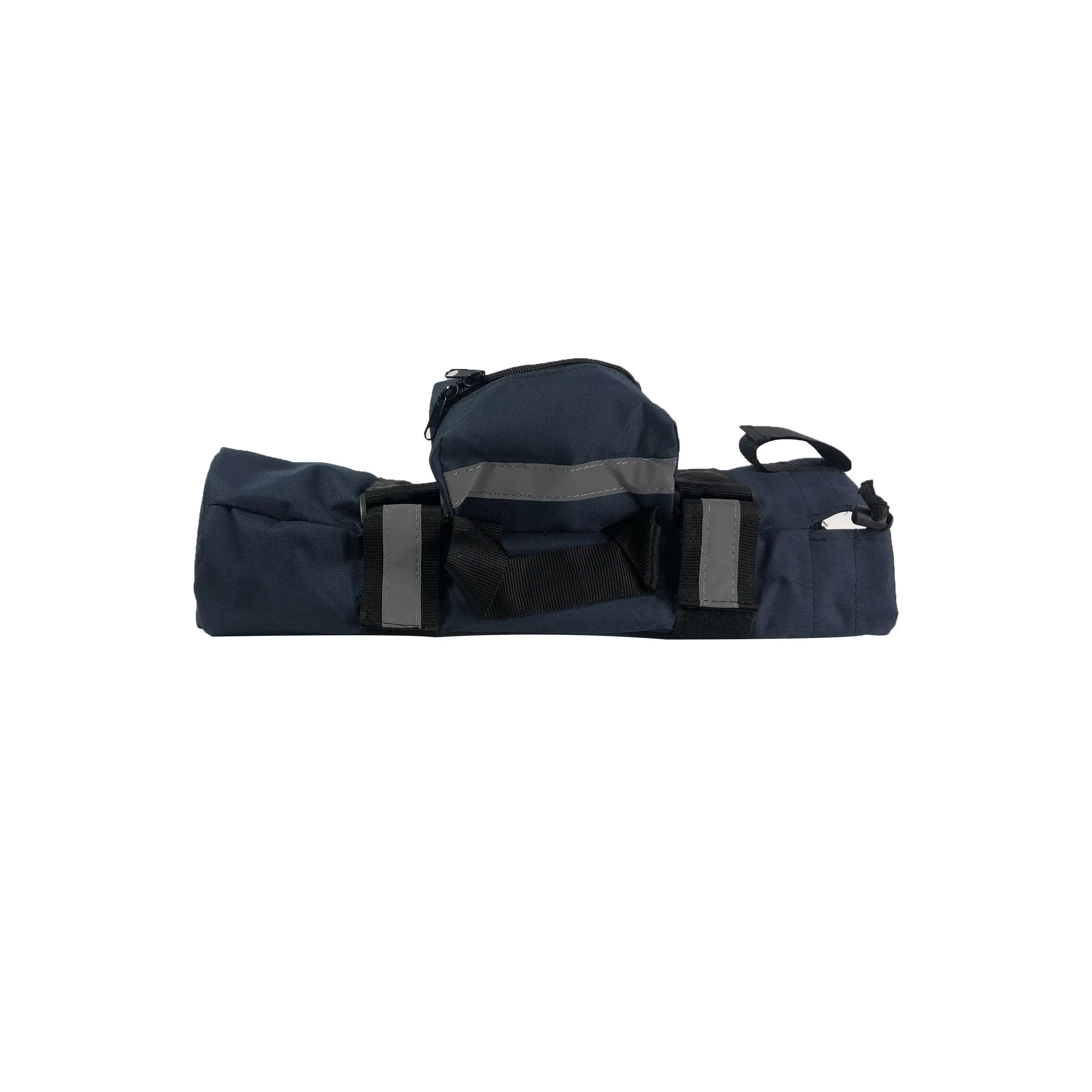 LINE2design Oxygen Bag - EMS Medical Cylinder Sleeve O2 Supplies HandBag - Navy Blue