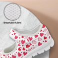 thumbnail image 6 of Psesaysky Women's Love Heart Casual Shoes for Ladies Girls Lightweight Comfortable Walking Shoes Fashionable Printed Shoes Valentine Gift for Wife Girlfriend, 6 of 7