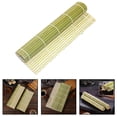 thumbnail image 3 of suyin 1Pc Kitchen Sushi Tool Bamboo Rolling Mat Diy Onigiri Rice Paddles Tools Bamboo Sushi Mat Japanese Sushi Machine Tool, 3 of 7