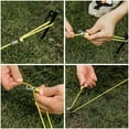 thumbnail image 3 of pitrice 10Pieces Tent Rope Adjuster Ultralight Strong for Outdoor Activity Blue, 3 of 9