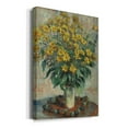 thumbnail image 2 of Jerusalem Artichoke Flowers Premium Gallery Wrapped Canvas - Ready to Hang - 12 x 18, 2 of 3