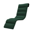 thumbnail image 3 of koolsoo Coussin de Chaise Longue Coussin de Fauteuil Inclinable pour Intérieur Bureau Patio Vert Foncé, 3 of 9