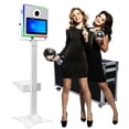 thumbnail image 1 of WideMeet Portable 15.6in Touch Screen DSLR Photobooth Machine with Flight Case Packing for Party, 1 of 7