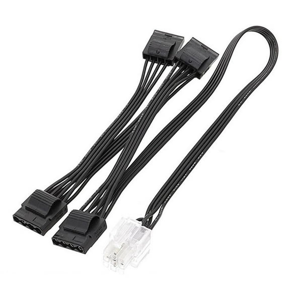 YIEMEEN 9Pin to 4Pin Molex 4Pin D Type X3 X4 GPU PCIe Power Cable For Super Flower LEADEX G650 Power Supplyy