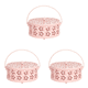 thumbnail image 1 of Soporte Portátil para Bobina Mosquitos Con Asa Incienso Metal () Rosa, 1 of 5