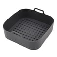 thumbnail image 1 of SIfdSeng Doublure de Cuisson Carrée en Silicone Résistante à la Chaleur Réutilisable pour Friteuse à Air Chaud Domestique, 1 of 6