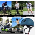 thumbnail image 5 of PC + EPS es adecuado para cascos de bicicleta de verano para uso diario con una circunferencia de cabeza de 57 a 62 cm., 5 of 5