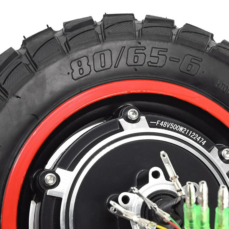 LUCK4U 10x3 City Road Vacuum Tires For Electric Scooters – Fits Kugoo M4 Pro, Zero 10X, Kaabo Mantis