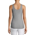 thumbnail image 3 of No Boundaries Juniors' Scoop Neck Tank, 3 of 5