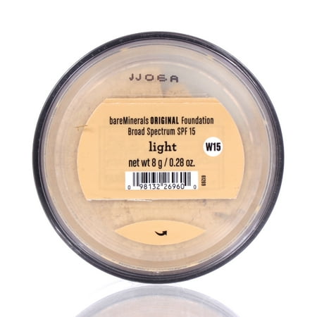 - Bare Escentuals BareMinerals Original Foundation SPF 15 LIGHT 8g/0.28oz XL