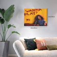 thumbnail image 2 of Lsque Chucky Pattern Canvas Decorative Picture – 30x40in Premium Wall Art, Modern Canvas Print for Home Decor（Horizontal）, 2 of 6
